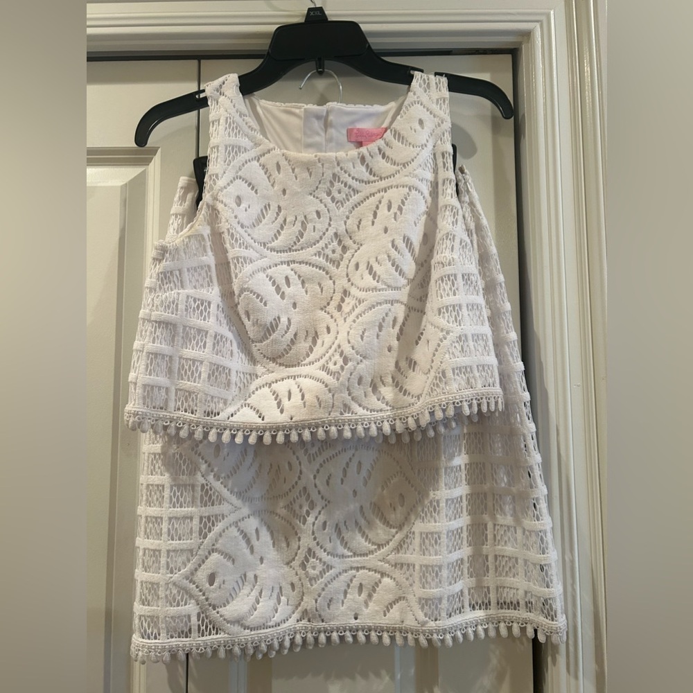 Lily Pulitzer white dress